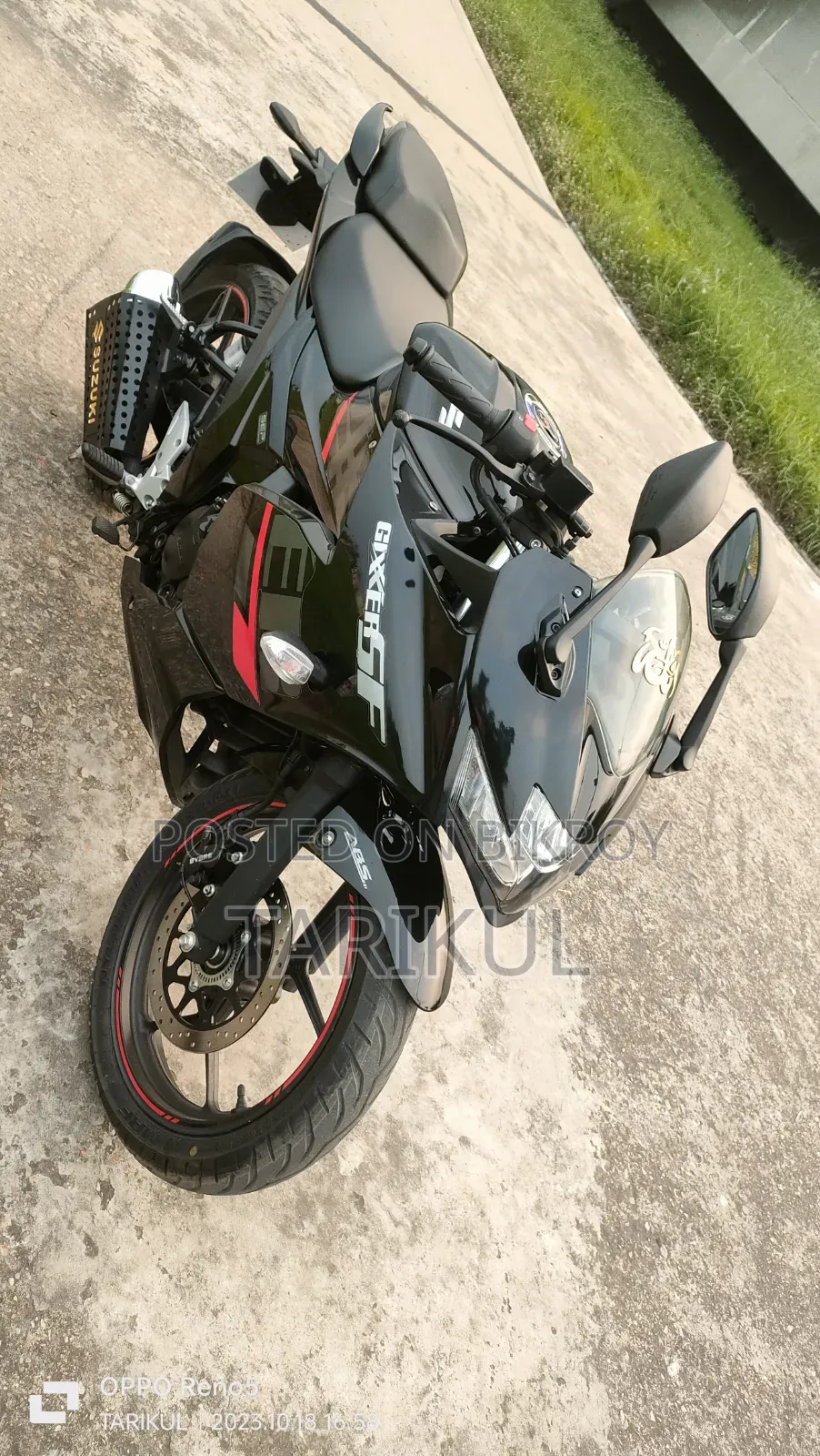 Suzuki Gixxer SF 2023 Black