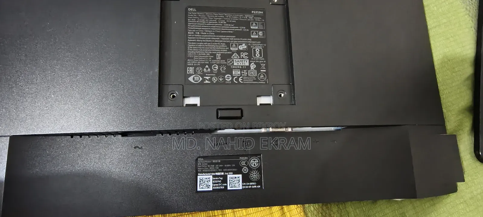 Dell P2219H 22" Full HD IPS Monitor – Excellent Condition