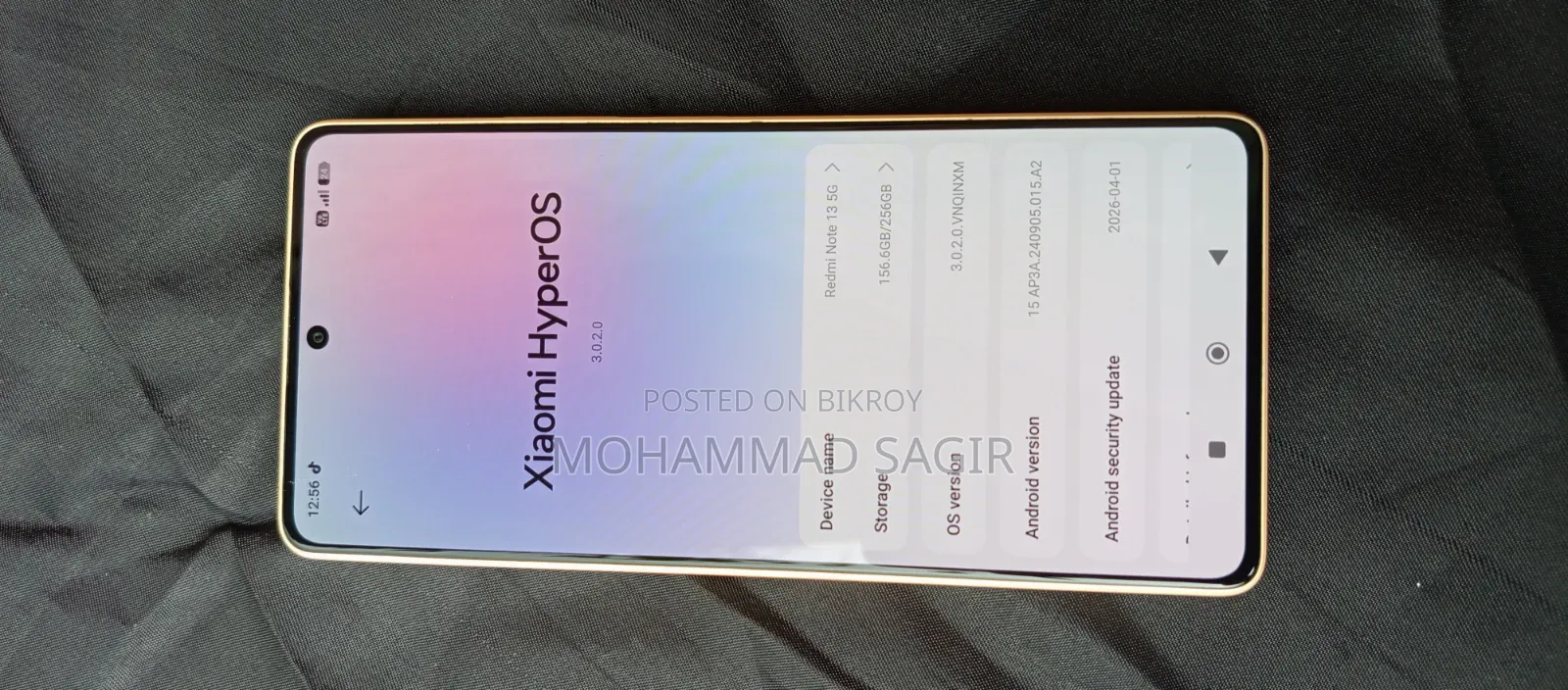 Xiaomi Redmi Note 13 256 GB Gold