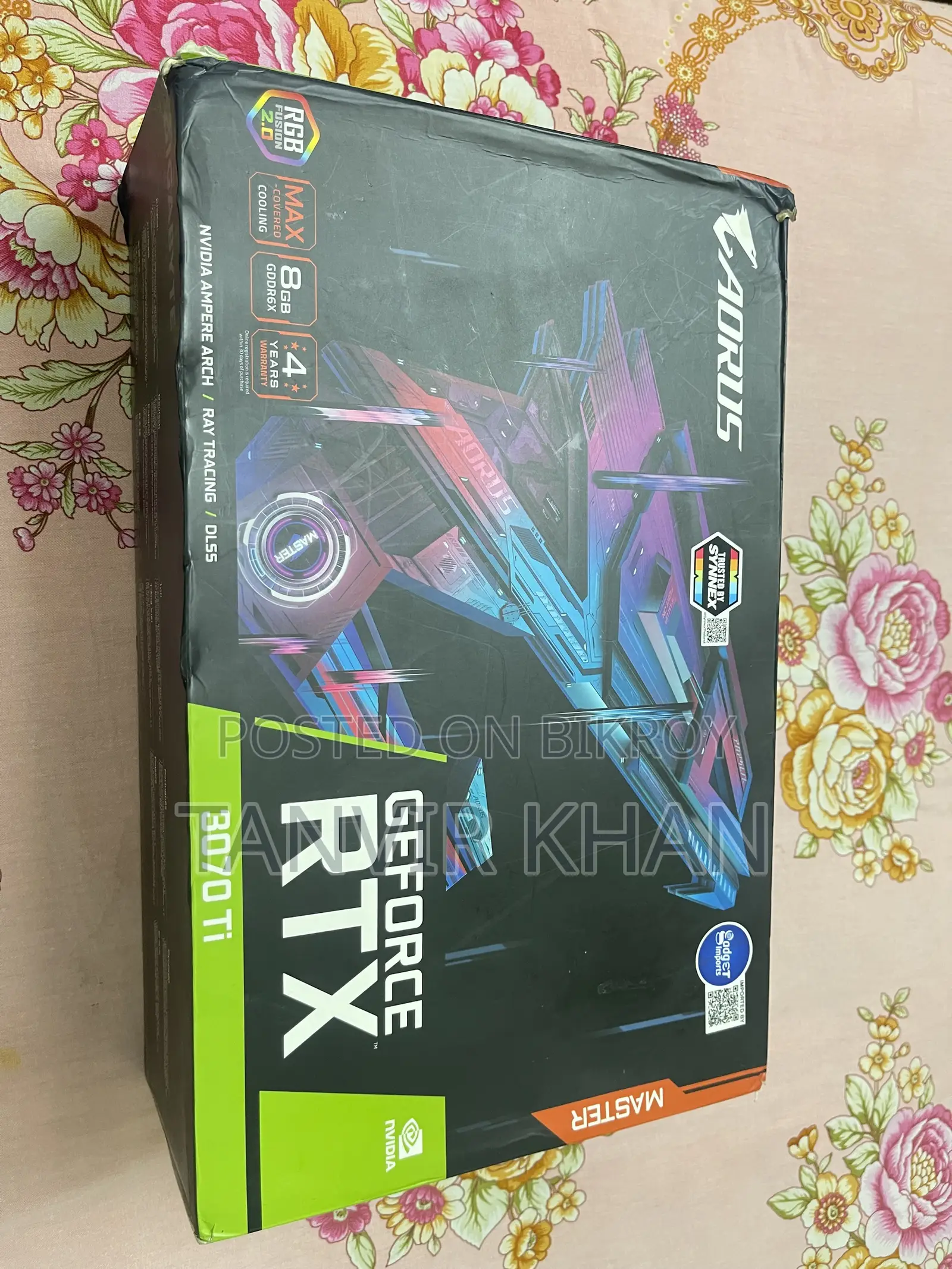 Gigabyte Aorus Master 3070ti 8gb