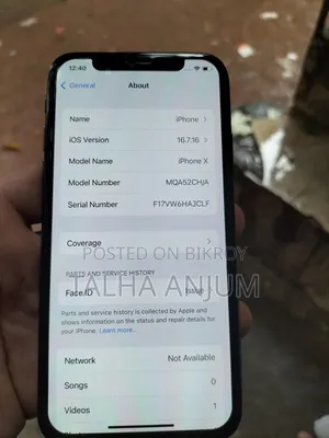 Apple iPhone X 64 GB Gold
