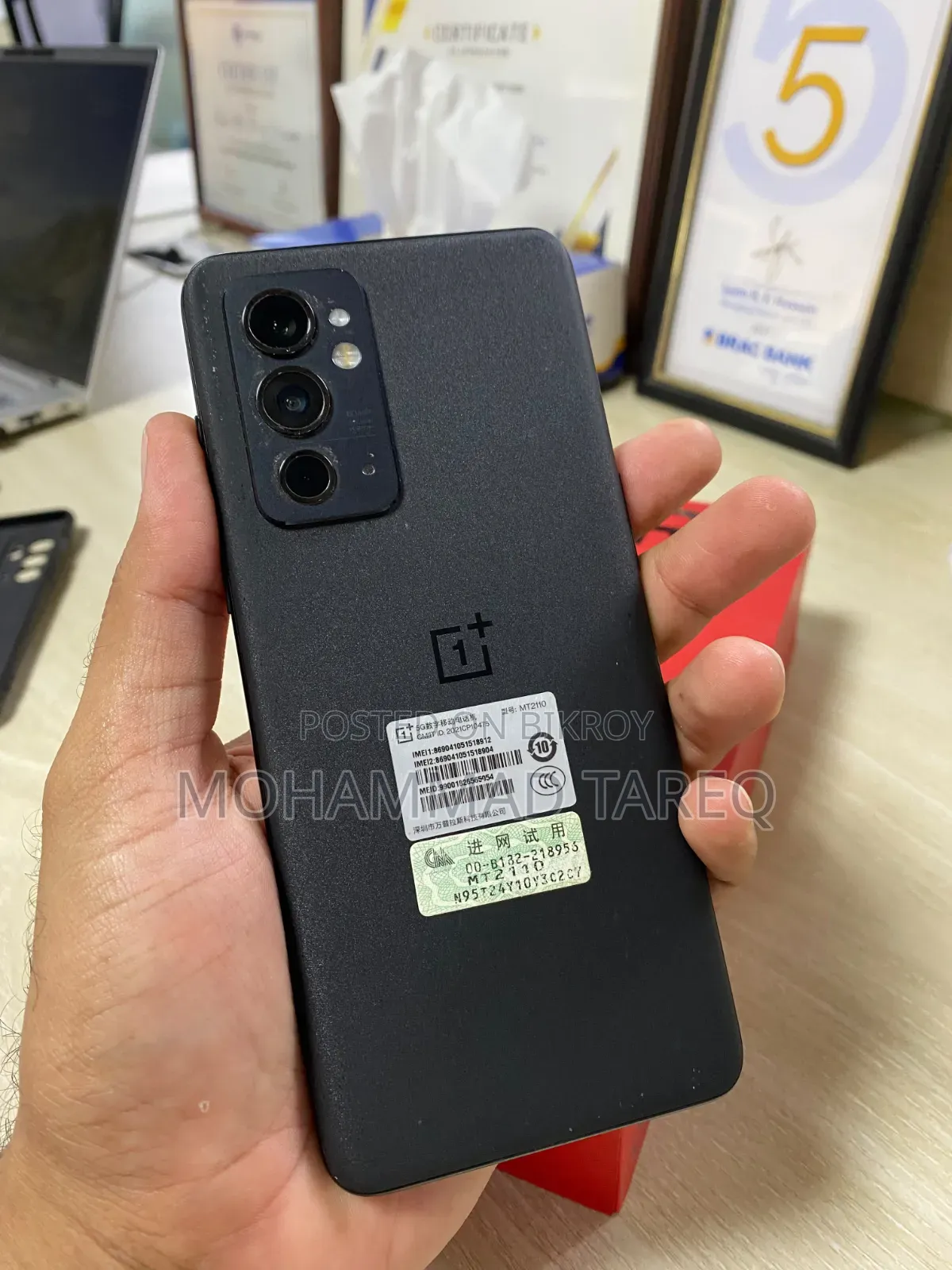 OnePlus 9RT 256 GB Black