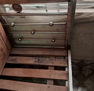 মেটাল সেমি ডাবল বেড