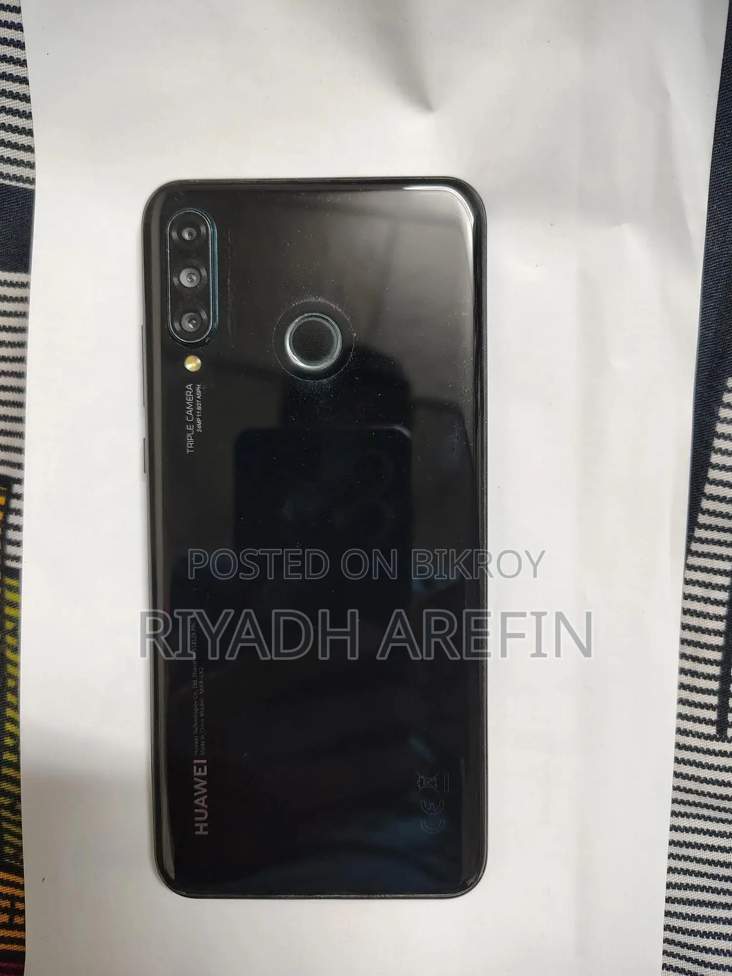 হুয়াওয়ে পি৩০ লাইট ১২৮ জিবি ব্ল্যাক