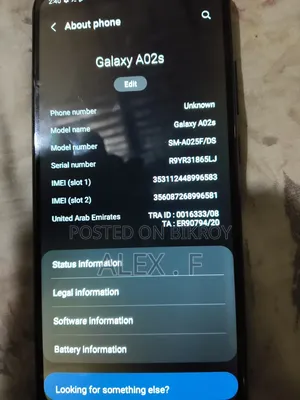 Samsung Galaxy A02S 64 GB Black