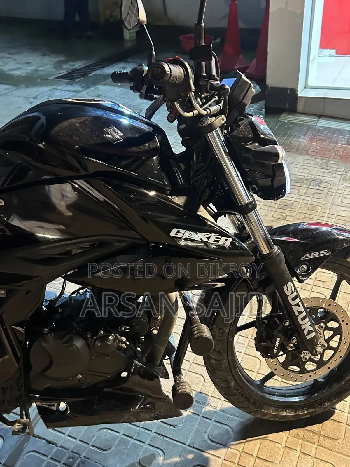 Suzuki Gixxer 2024 Black