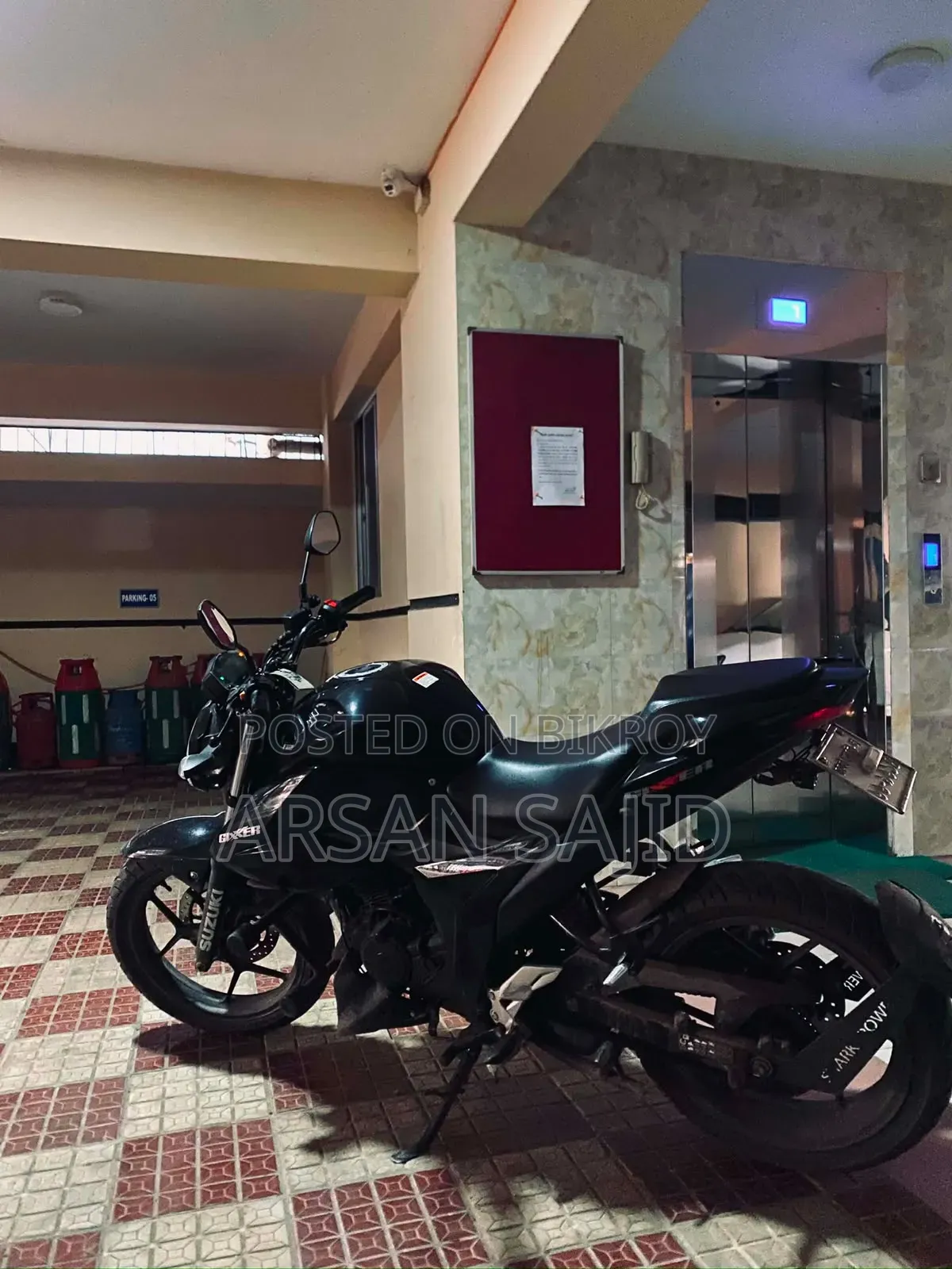 Suzuki Gixxer 2024 Black