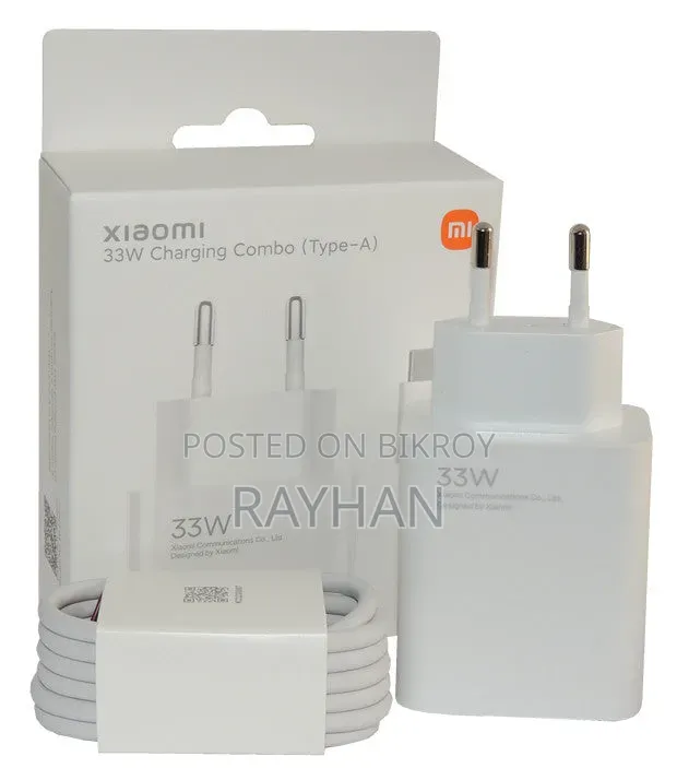 Xiaomi_MI_Redmi 33W Type C Fast Charger