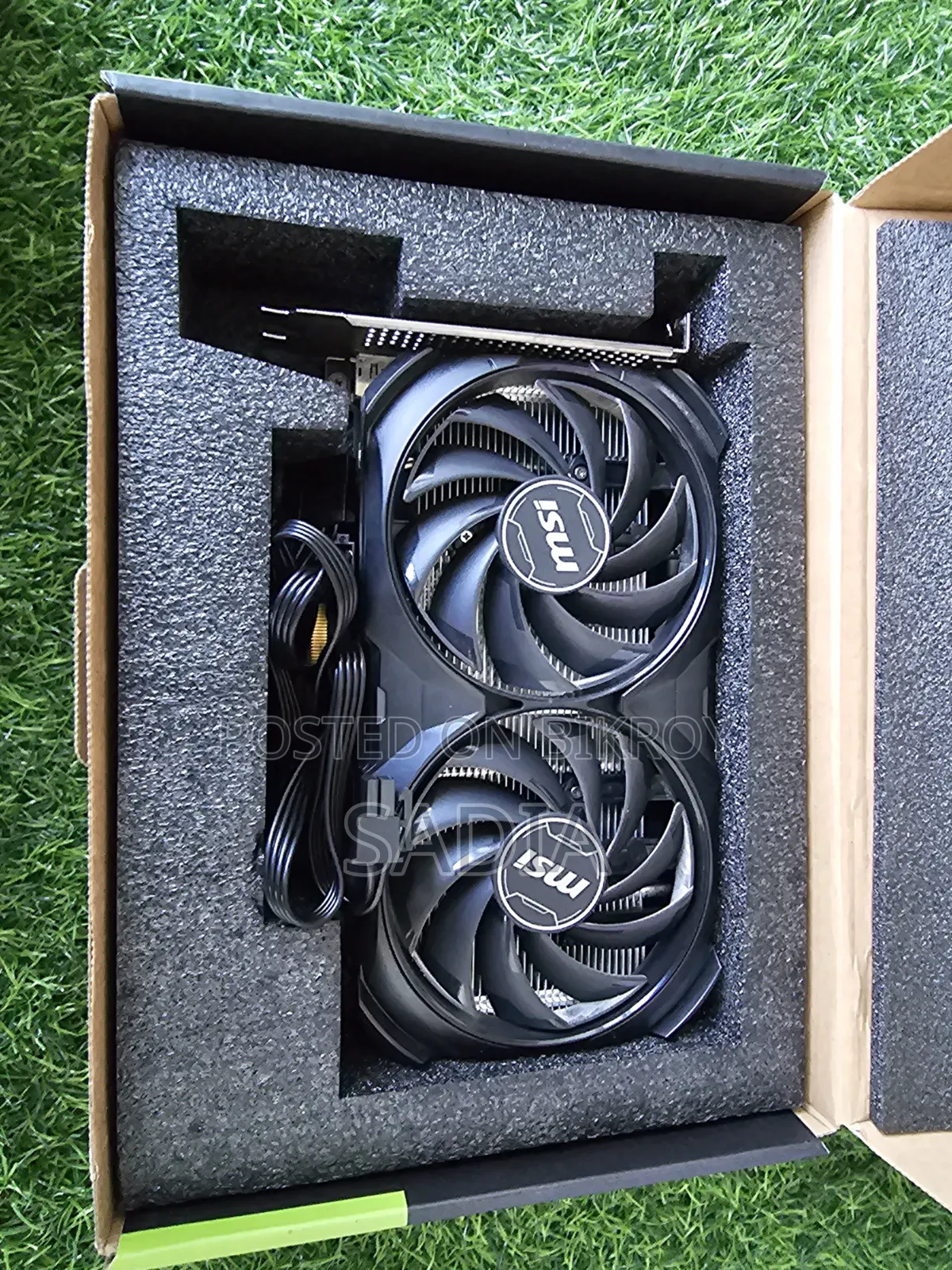 Msi Geforce RTX 4060 Ventus 2x Black Oc 8gb Gddr6 (Box Included)(used)