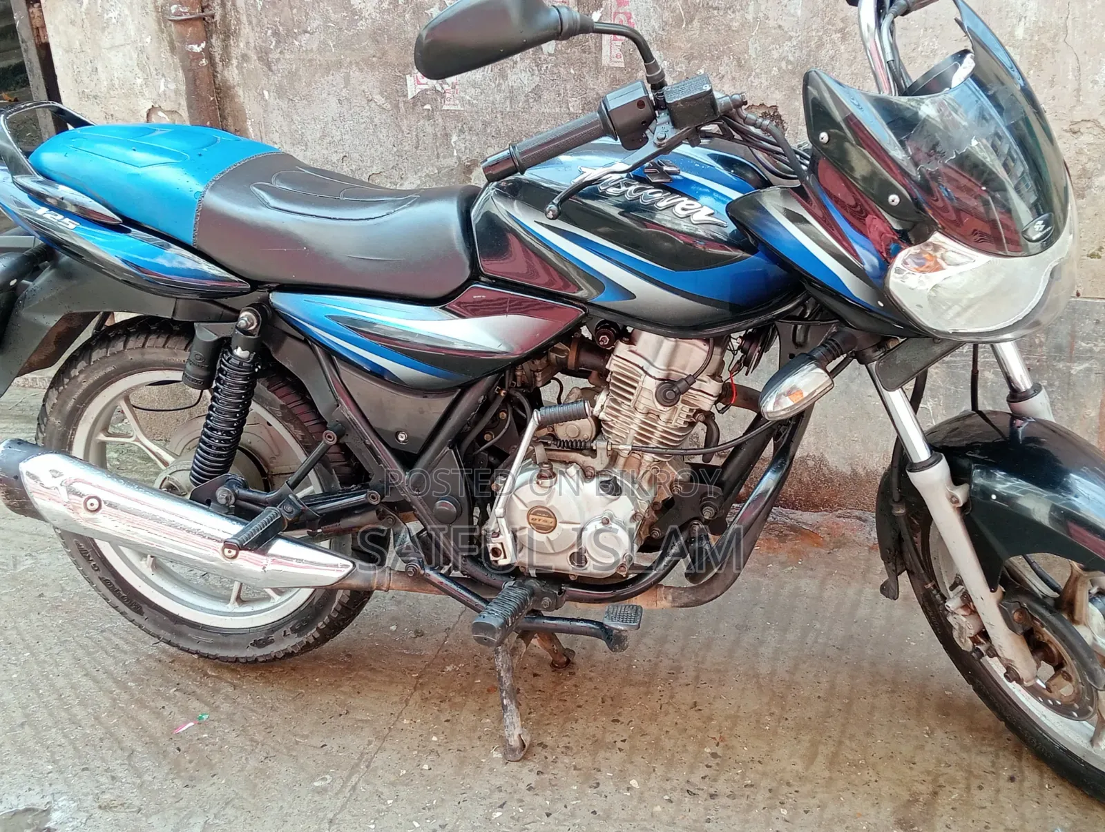 Bajaj Discover 125 2017 Blue