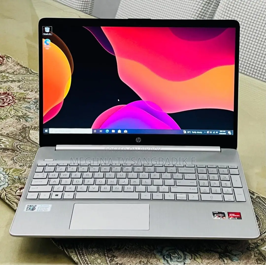 ল্যাপটপ এইচপি ৮জিবি এএমডি রাইজেন এসএসডি ৫১২জিবি