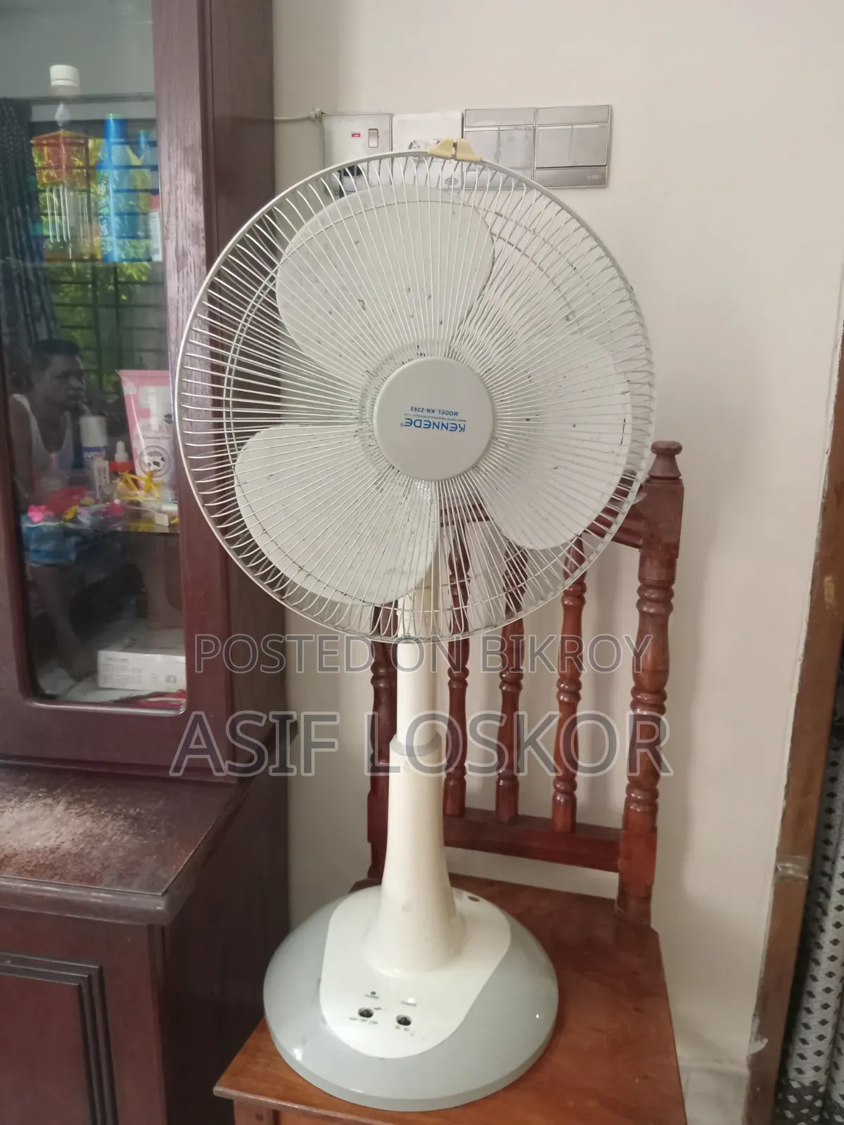 Rechargeable Table Fan From Kennde