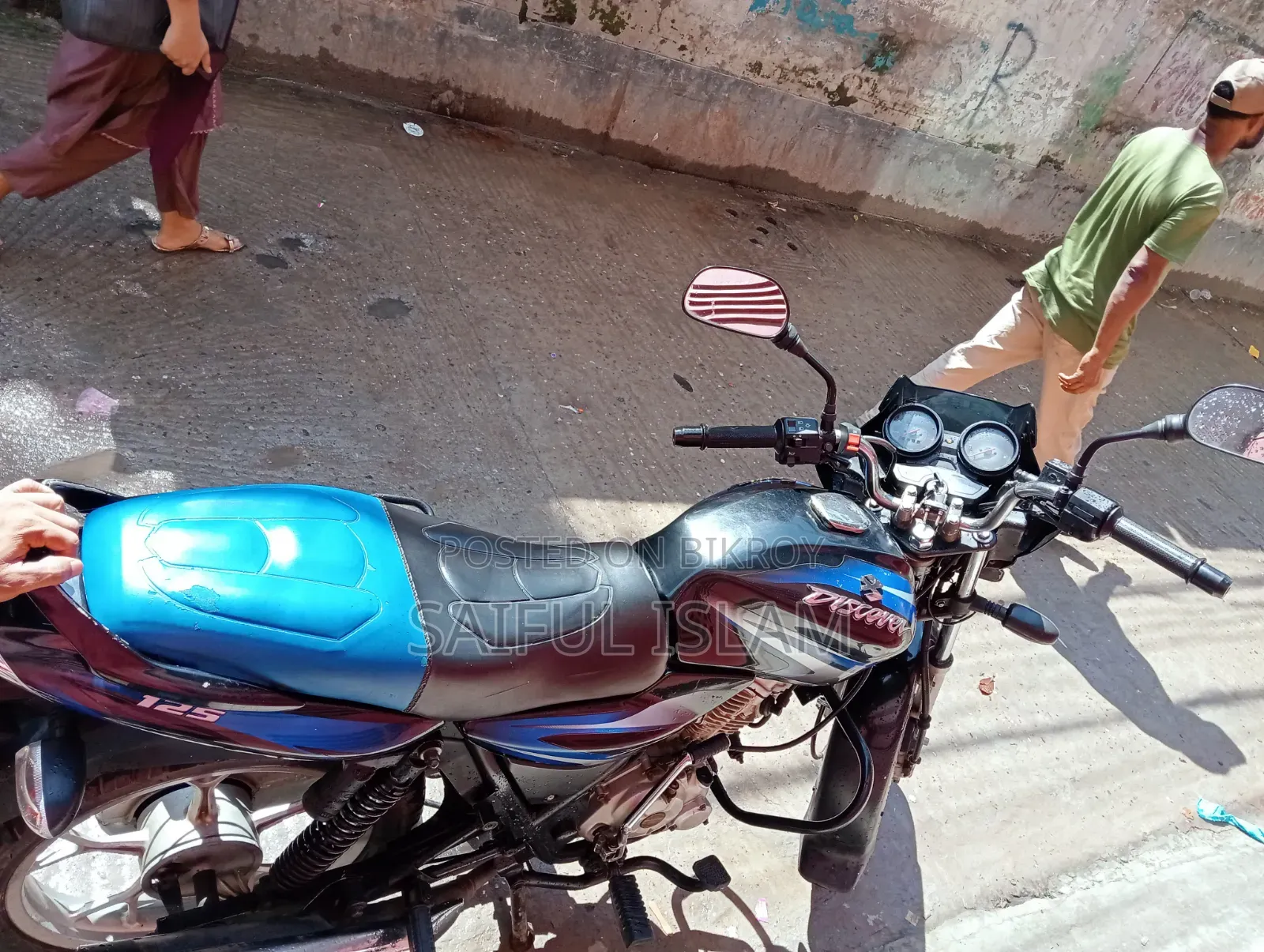 Bajaj Discover 125 2017 Blue