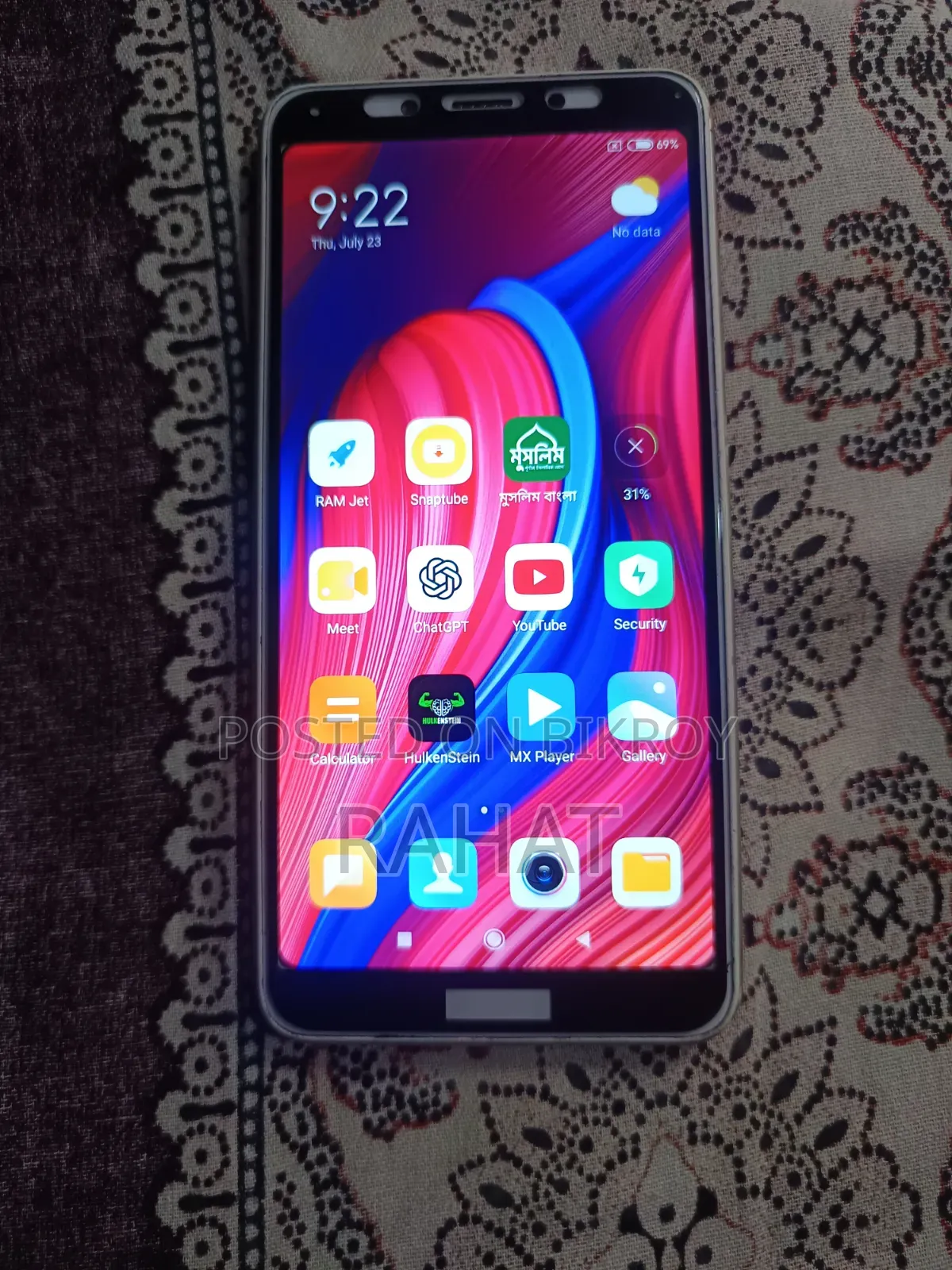 Xiaomi Redmi 6A 16 GB Gold