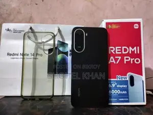 শাওমি রেডমি এ৭ প্রো ৬৪ জিবি ব্ল্যাক