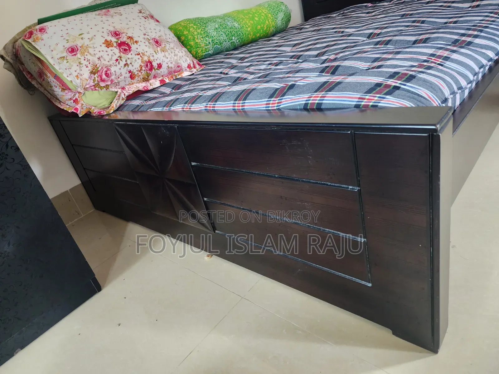 Bed with Mattress for Sale