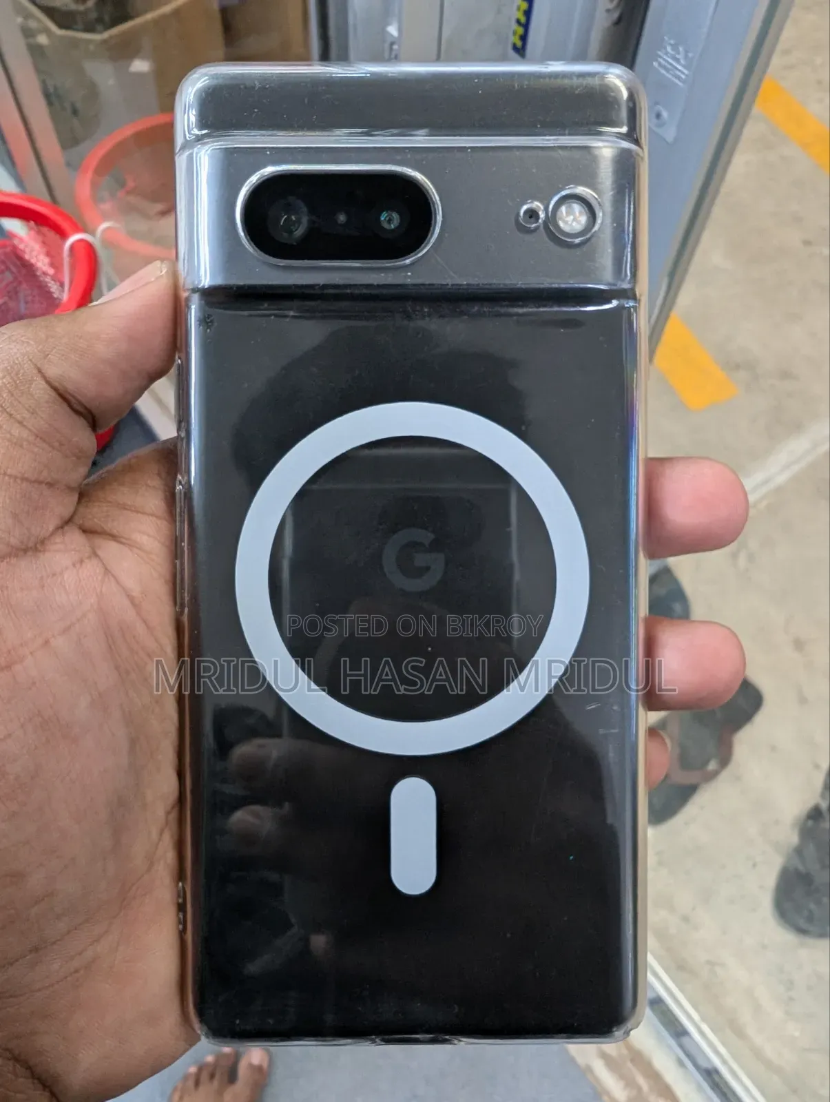 গুগল পিক্সেল ৭ ১২৮ জিবি ব্ল্যাক