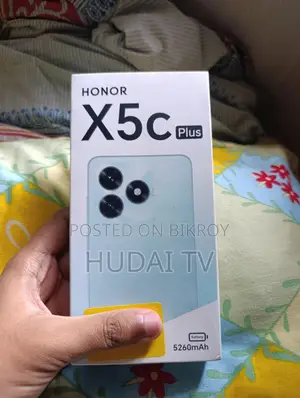 New Honor X5c Plus 64 GB Black