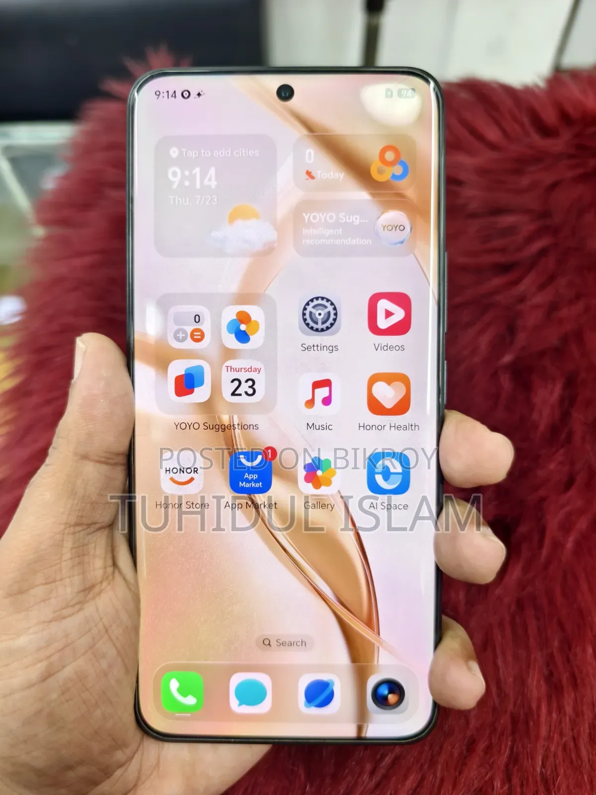 Honor 200 256 GB Black