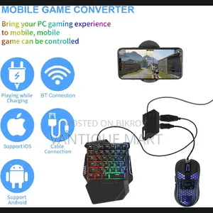 5 in 1 Gaming Keyboard and Mouse Combo MK500
