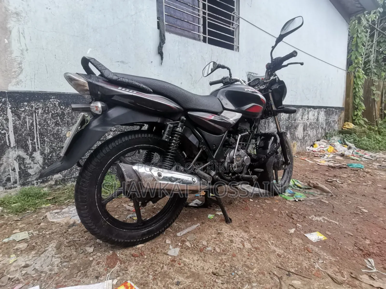 Bajaj Discover 100 2016 Red
