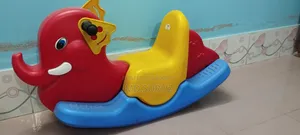 Plastic Rocking Elephant