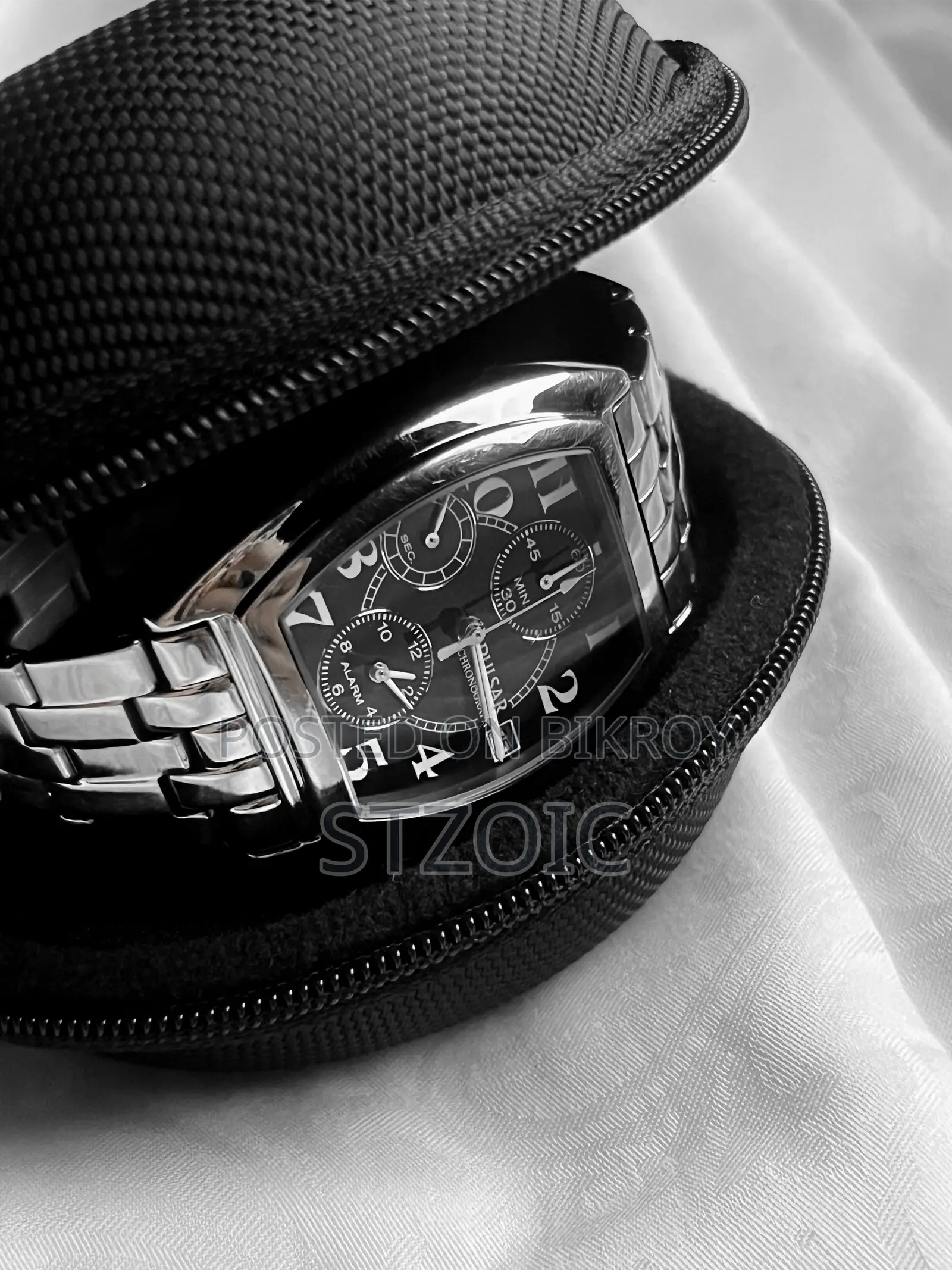 Seiko Movement Pulsar Chronograph Watch