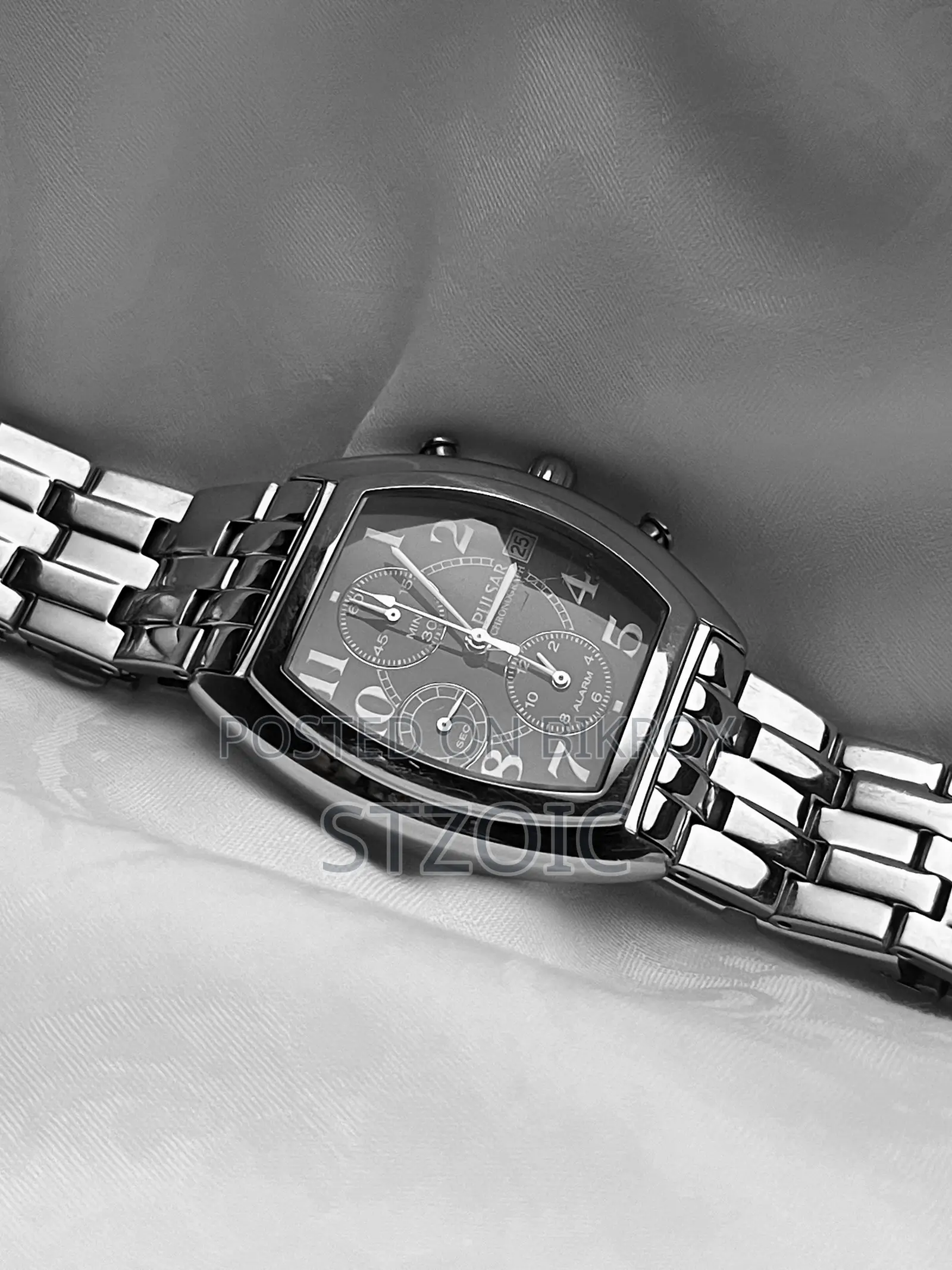 Seiko Movement Pulsar Chronograph Watch