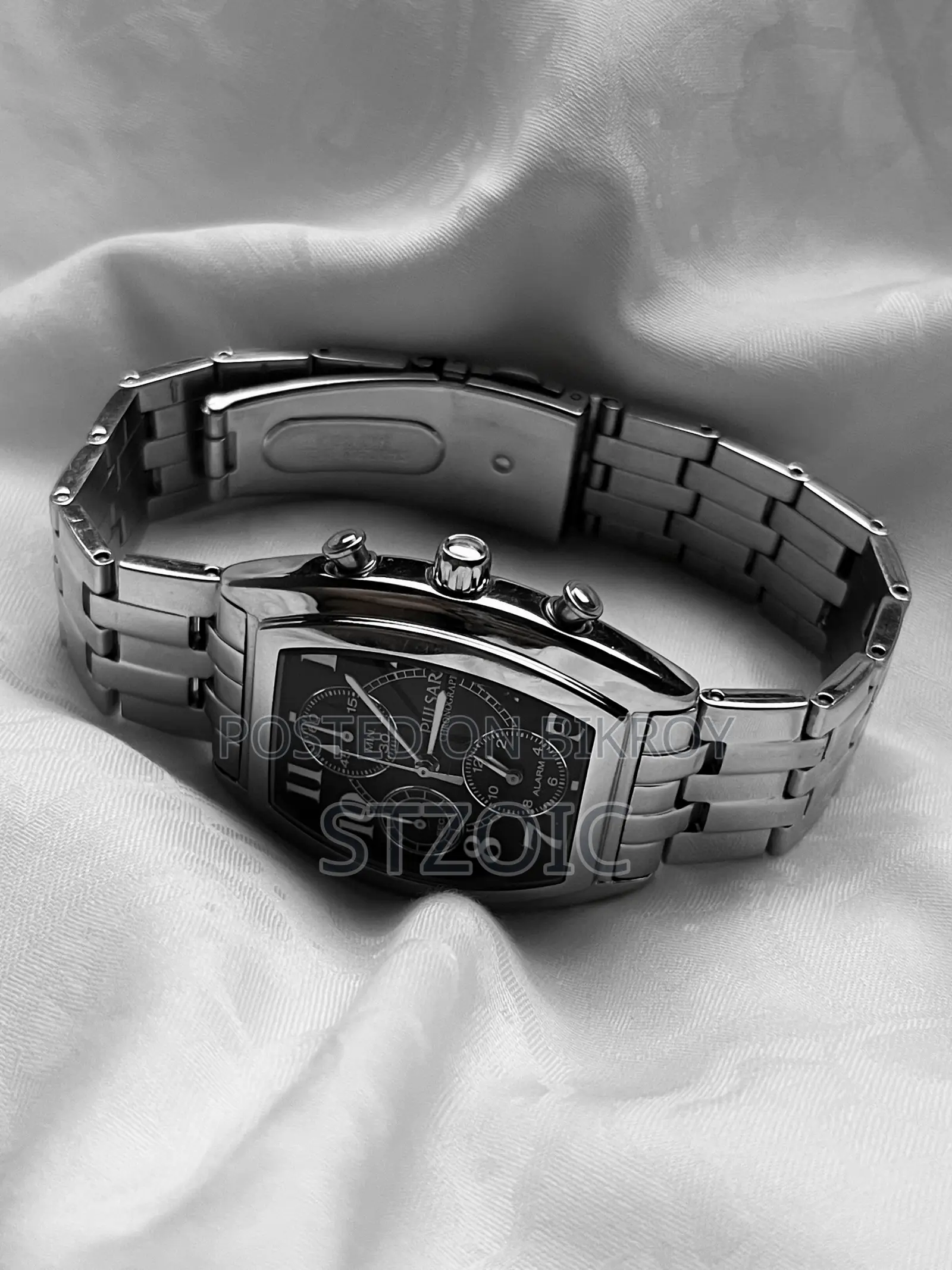 Seiko Movement Pulsar Chronograph Watch