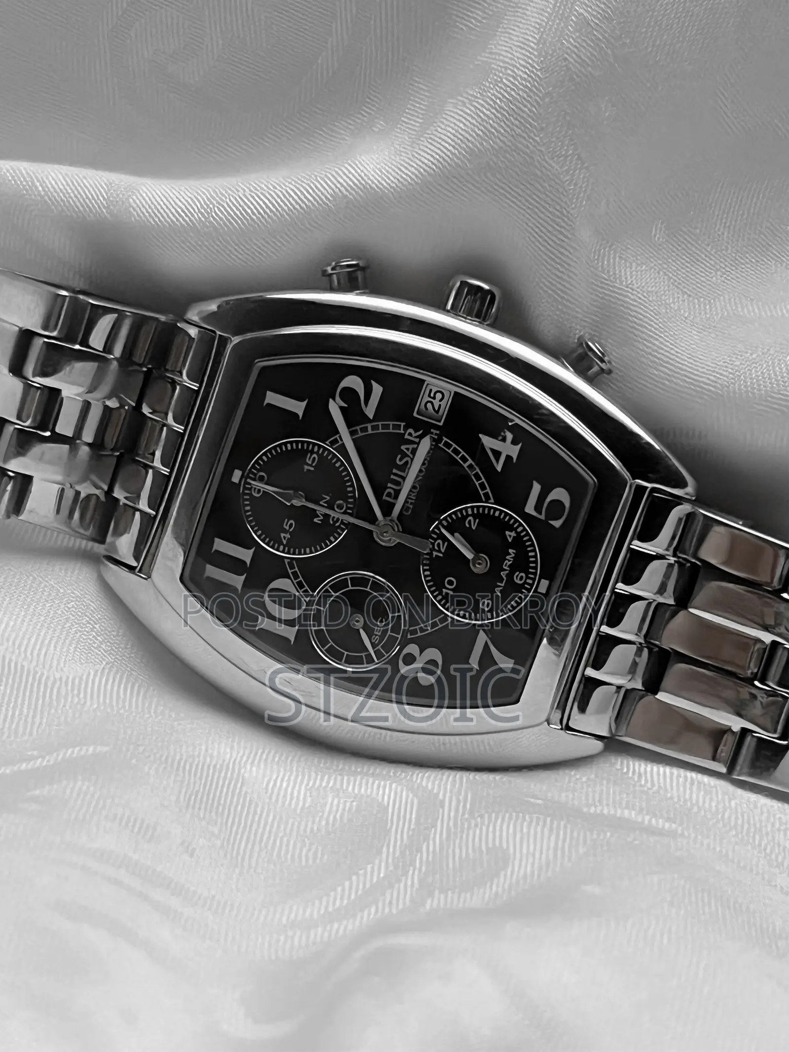 Seiko Movement Pulsar Chronograph Watch