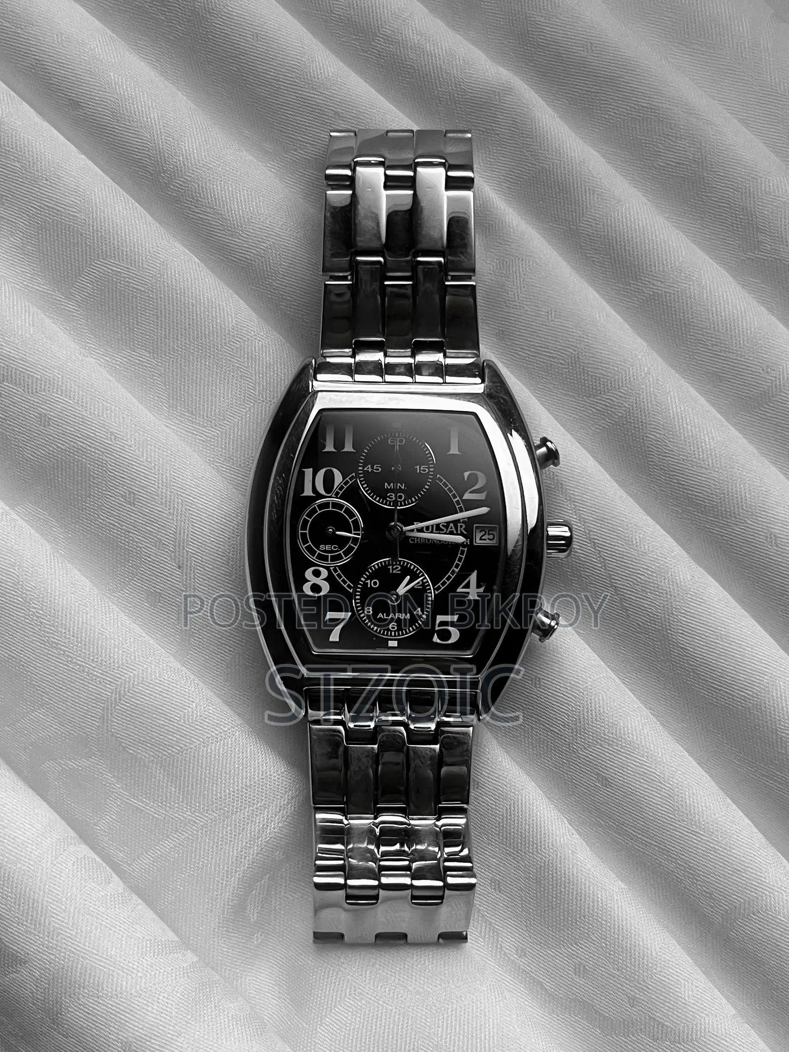 Seiko Movement Pulsar Chronograph Watch