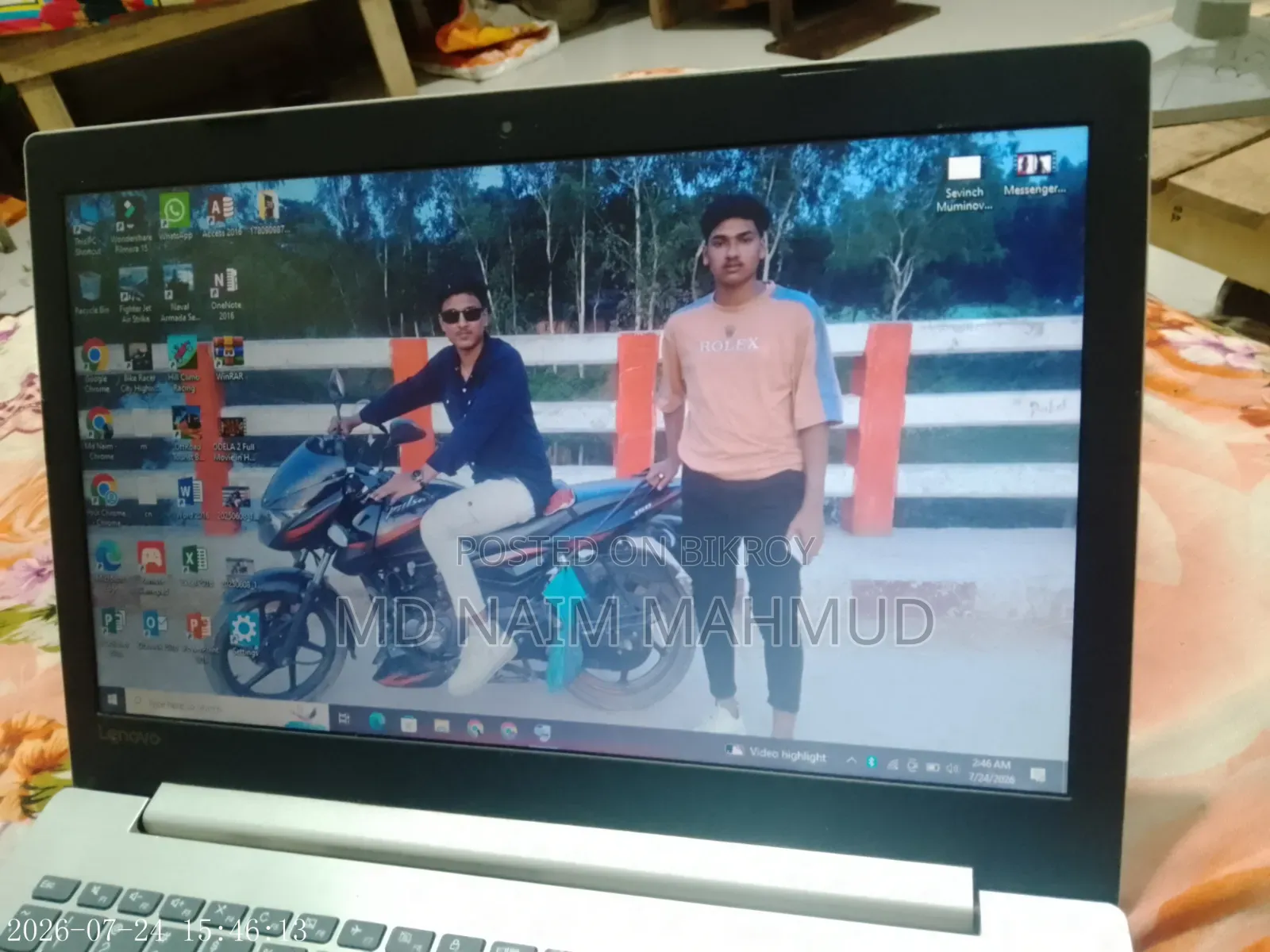 Laptop Lenovo IdeaPad 320 4GB HDD+SSD 1.5T