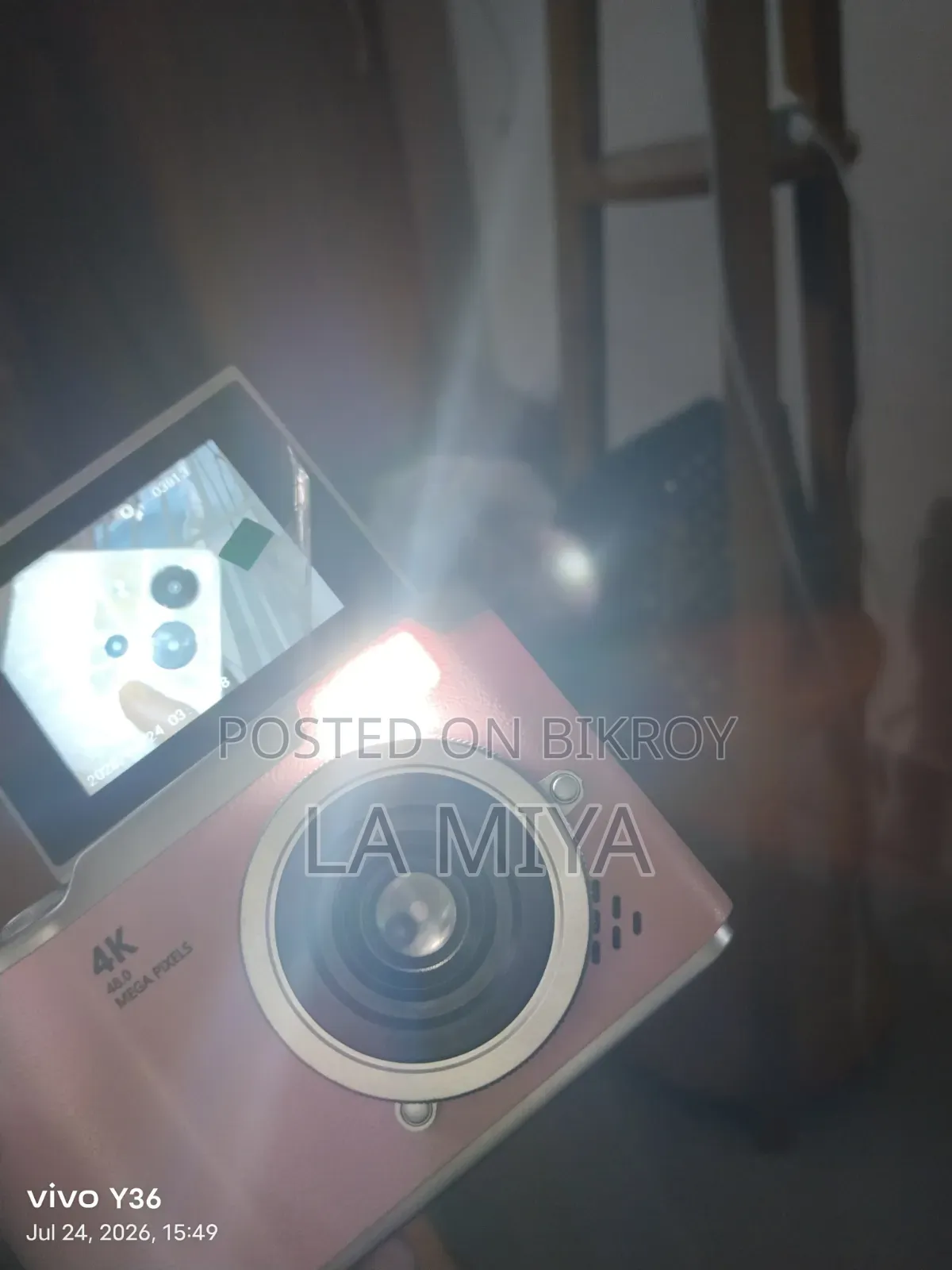 4k Flip Digital Camera