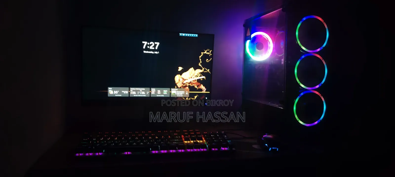 Desktop Computer 8GB AMD Ryzen 5 SSD 256GB