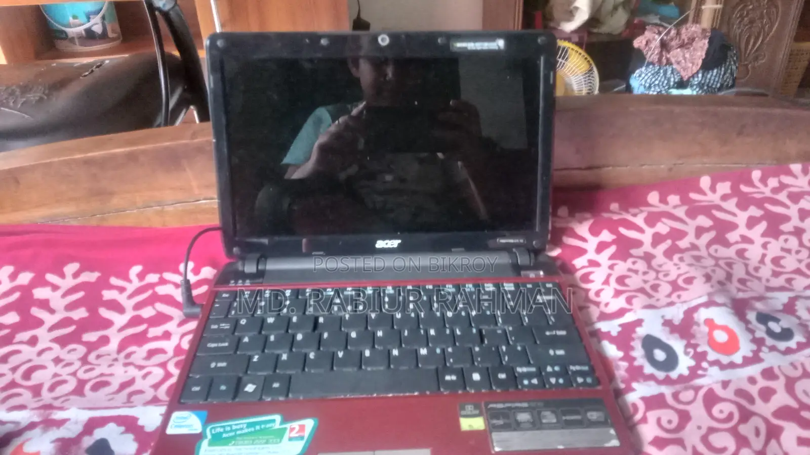 Laptop Acer AcerNote 370 2GB Intel Celeron HDD 320GB