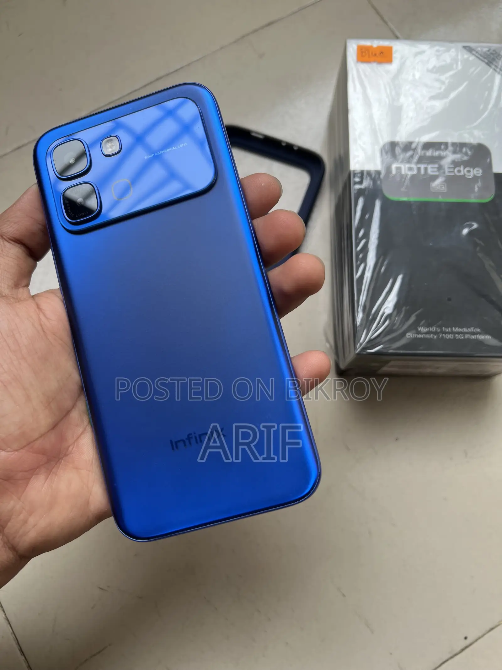 ইনফিনিক্স নোট এজ ১২৮ জিবি ব্লু