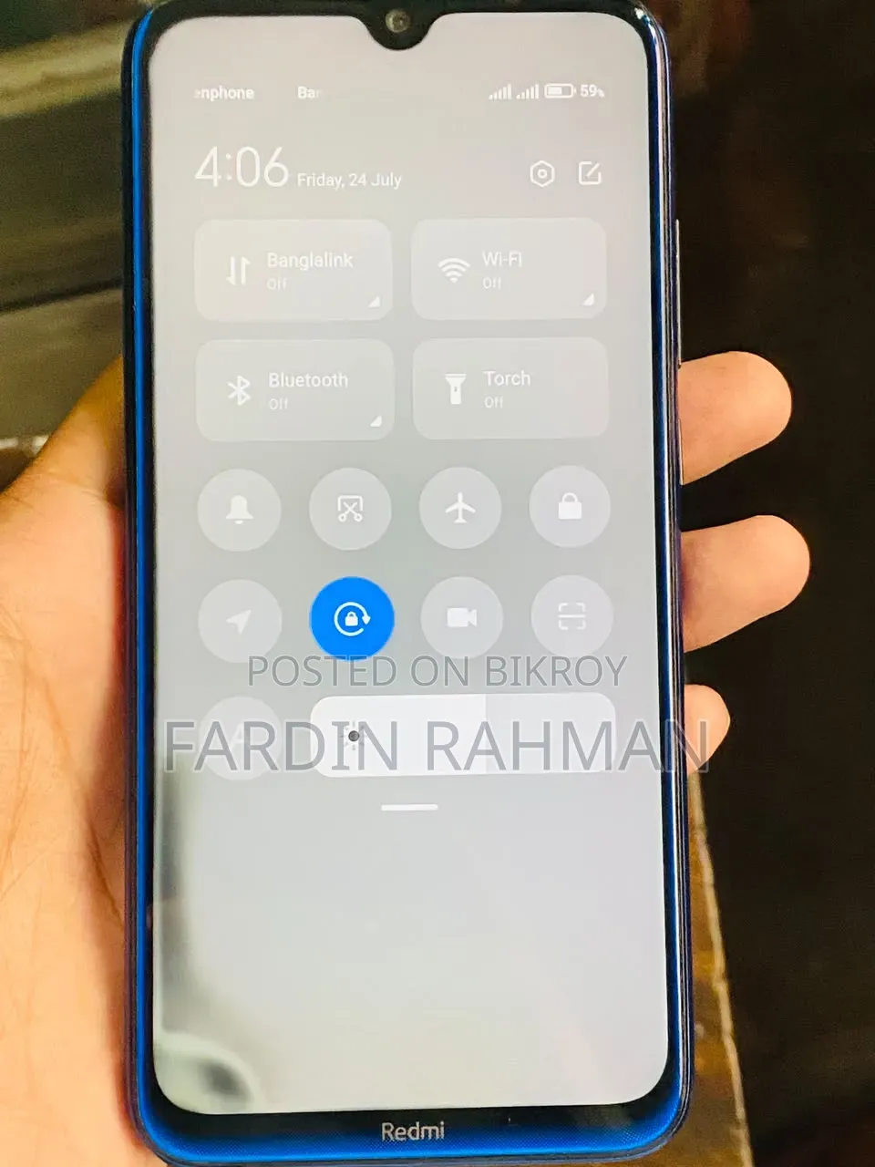 শাওমি রেডমি নোট ৮ ৬৪ জিবি ব্লু
