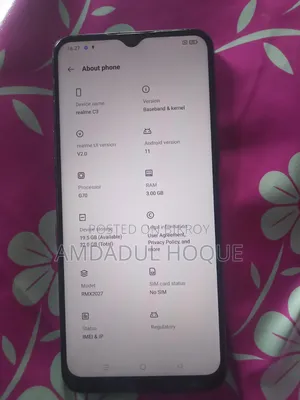 রিয়েলমি সি৩ ৩২ জিবি ব্ল্যাক