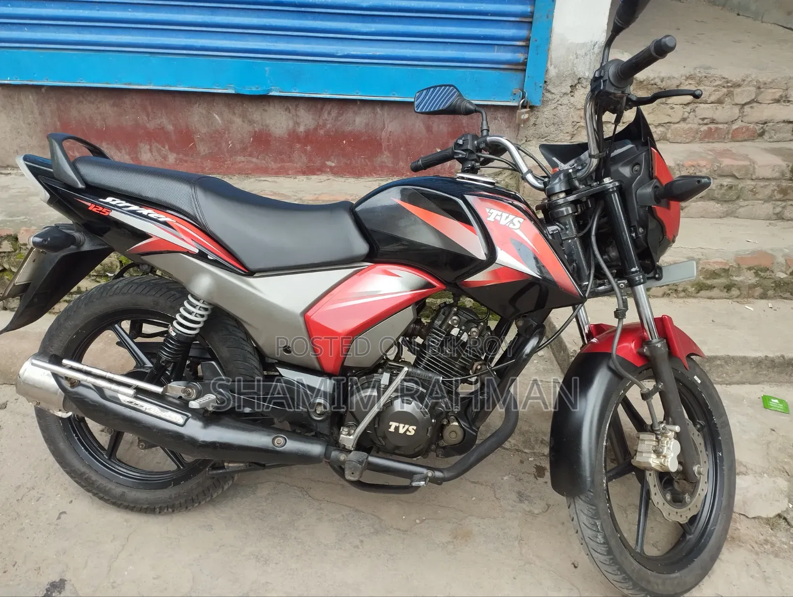 TVS Stryker 125 2020 Red
