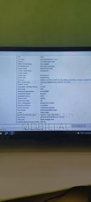 Desktop Computer 8GB RAM Intel Core i5 SSD 128GB