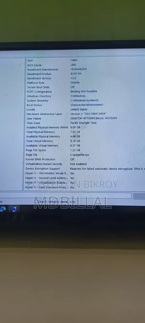 Desktop Computer 8GB RAM Intel Core i5 SSD 128GB