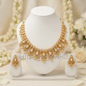 Premium Quality Gutta Pusallu Necklace Set
