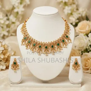 Premium Quality Gutta Pusallu Necklace Set