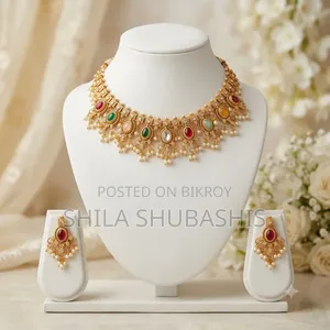 Premium Quality Gutta Pusallu Necklace Set