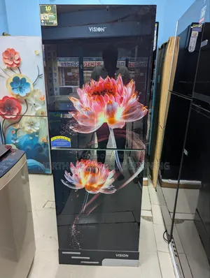 ভিশন গ্লাস ডোর ফ্রিজ ২৫৬ লিটার।