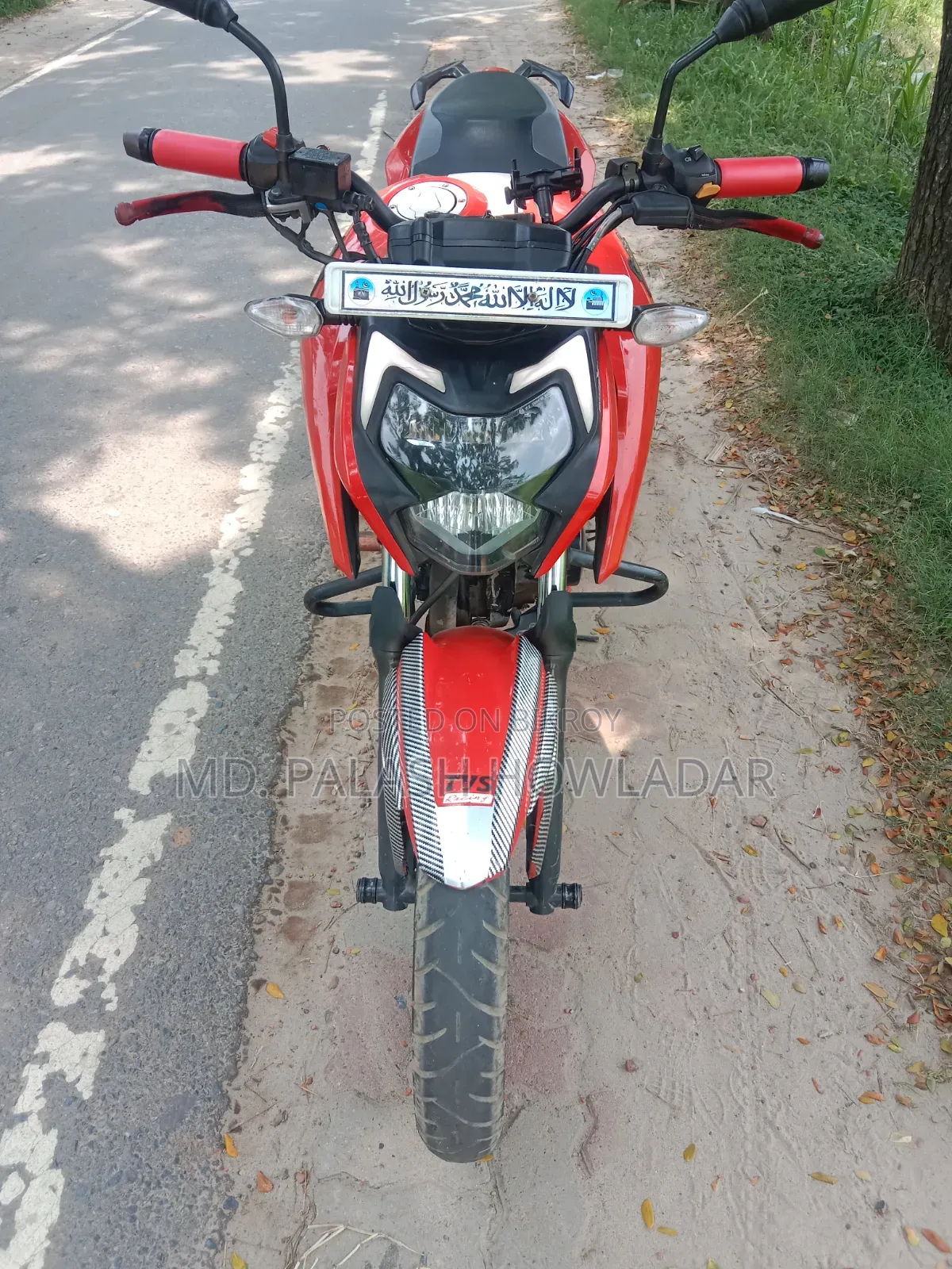 TVS Apache RTR 160 4V 2023 Red