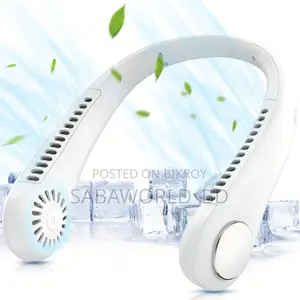 Neck Fan – পোর্টেবল রিচার্জেবল কুলিং ফ্যান!