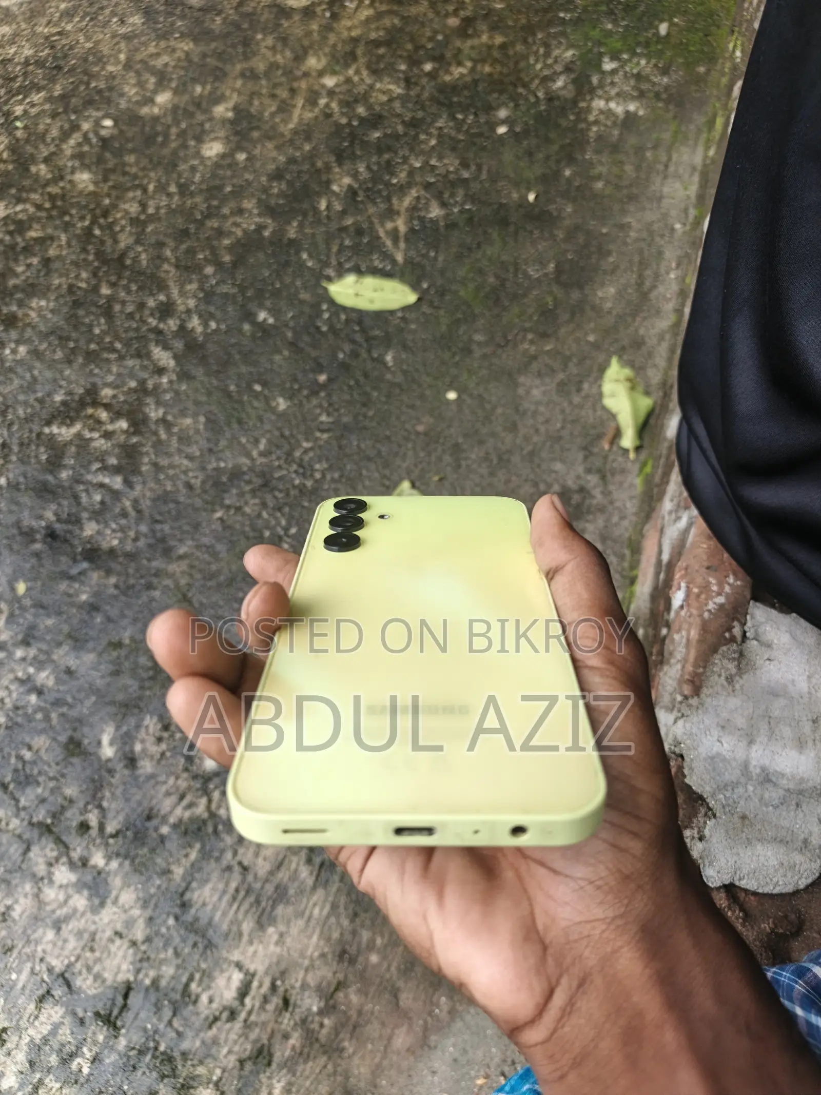 স্যামসাং গ্যালাক্সি এ১৫ ১২৮ জিবি ইয়েলো