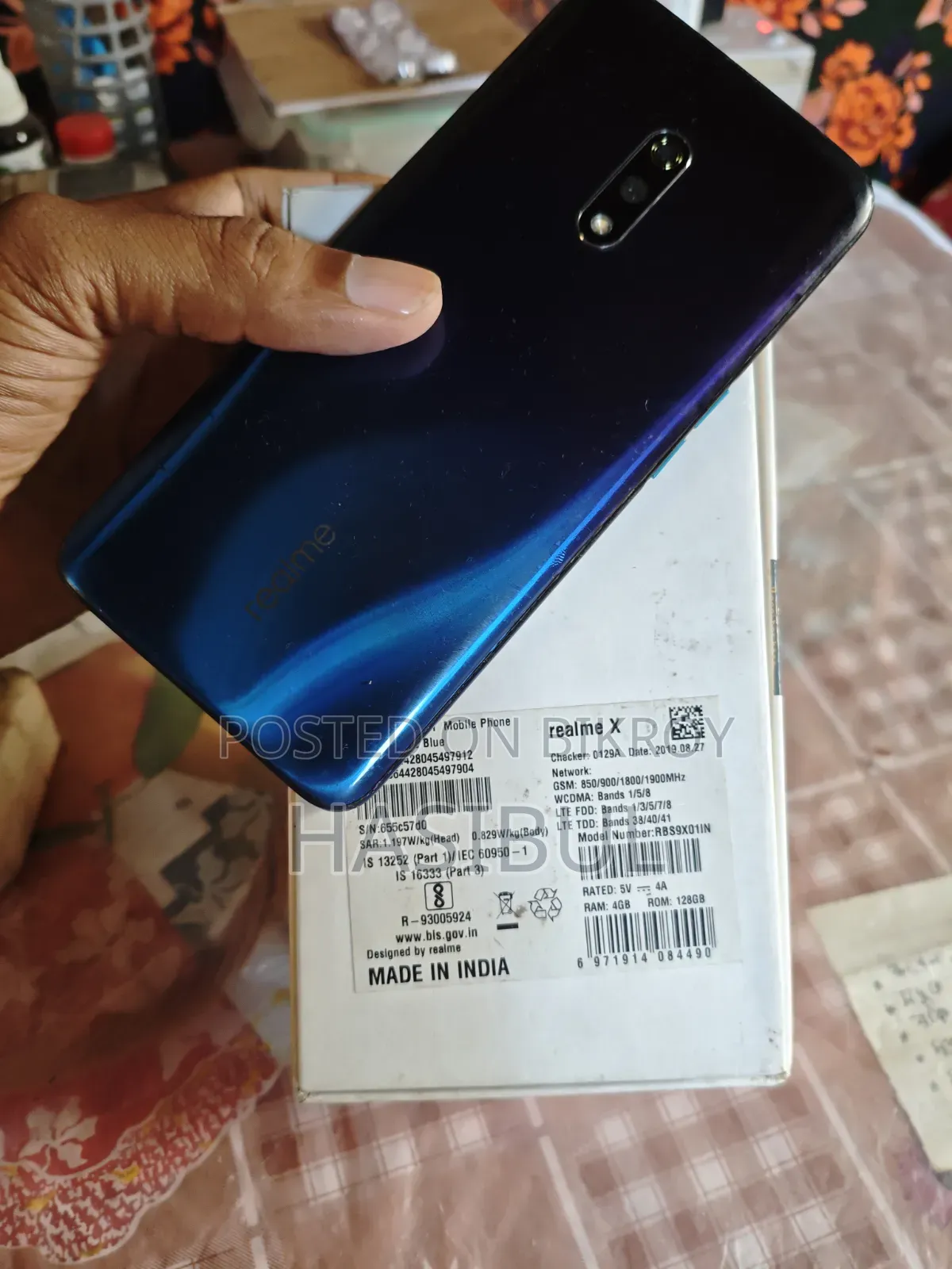 Realme X 128 GB Blue