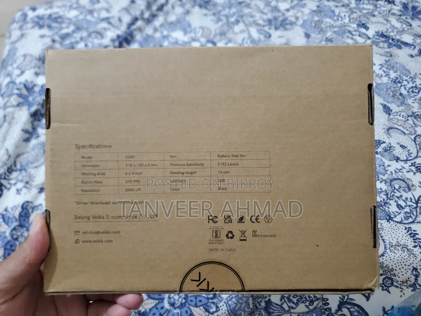Veikk S640 Graphics Pen Tablet for Sale
